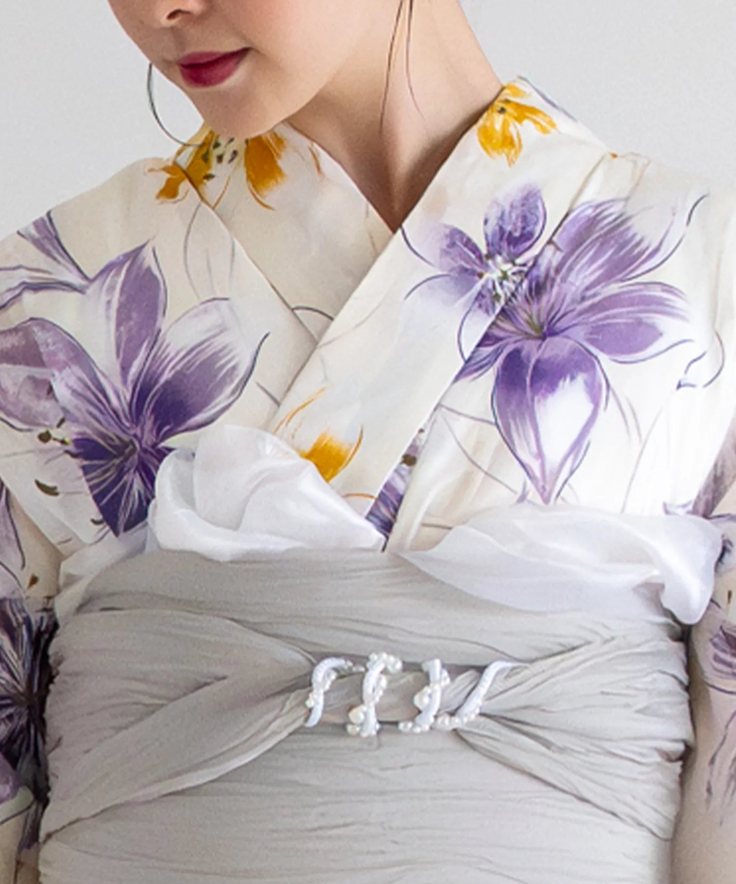 Organdy decorative sash