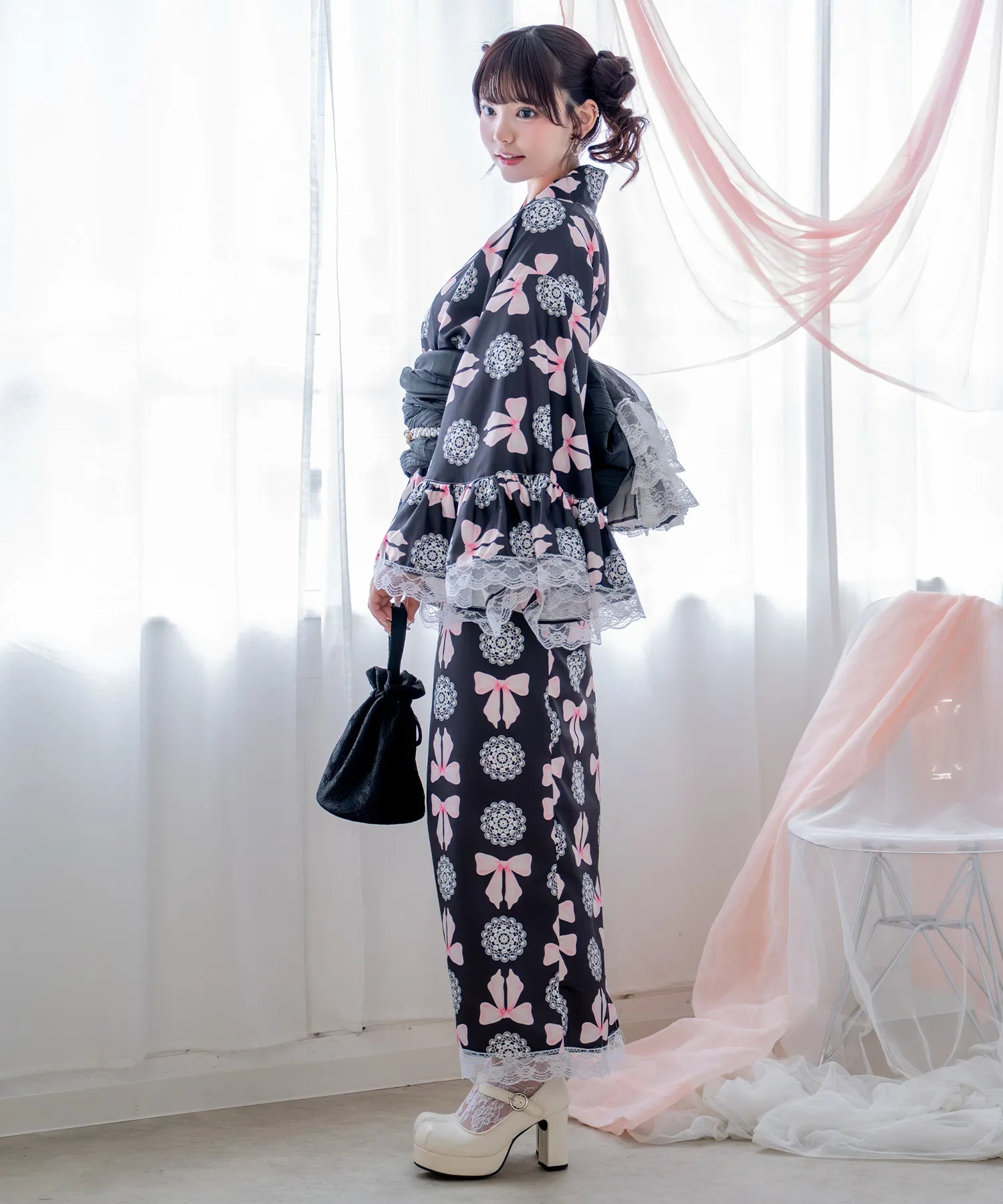 Organdy decorative sash