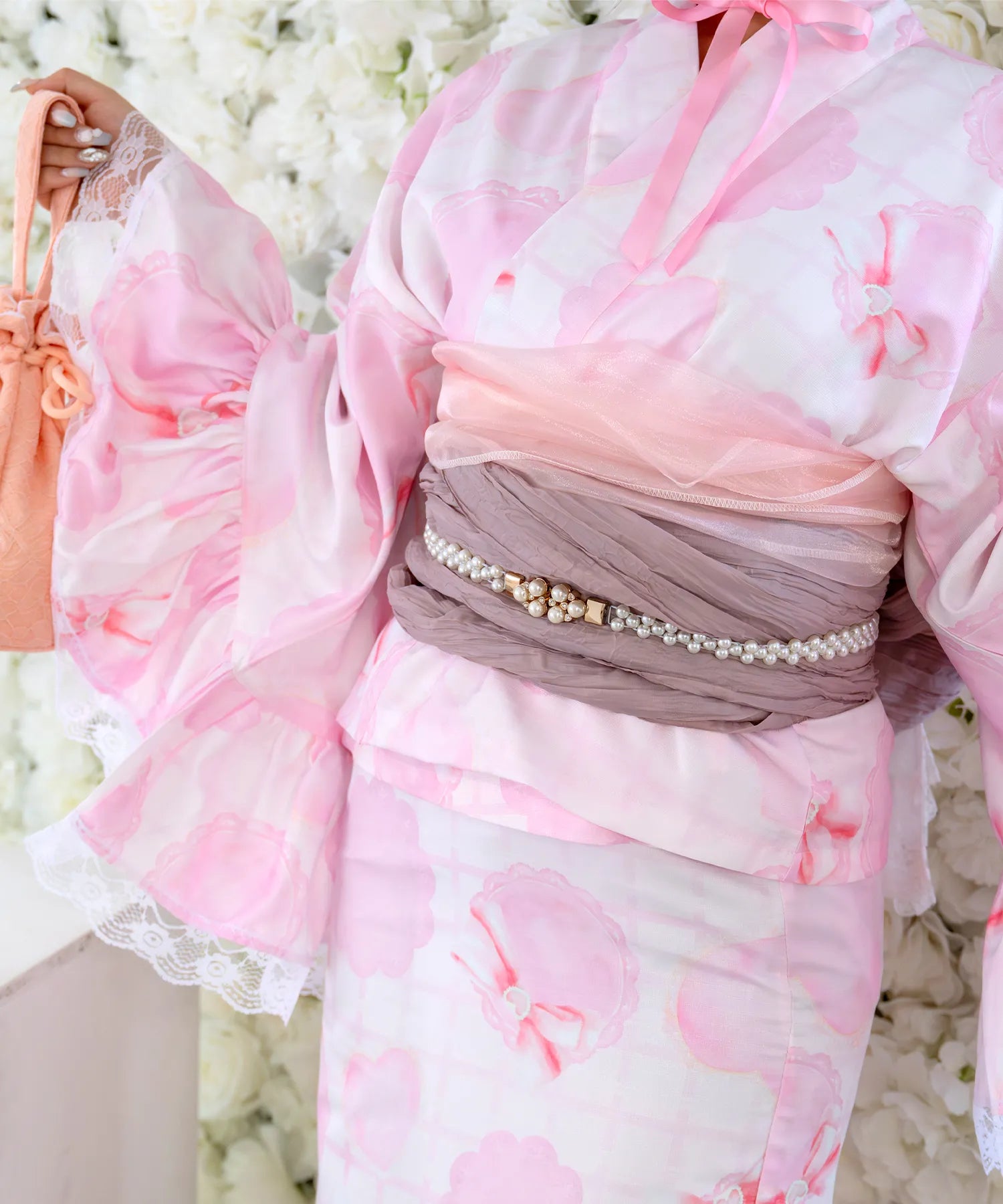 Organdy decorative sash