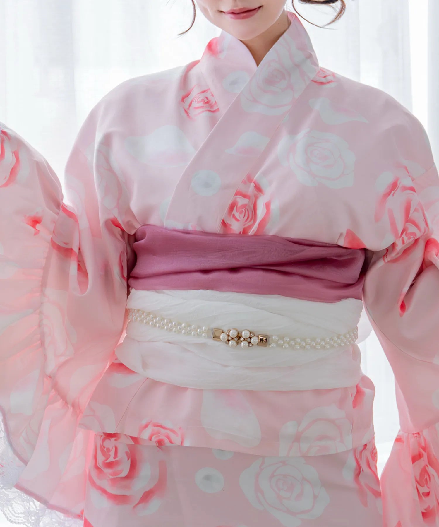Organdy decorative sash